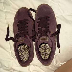 Maroon Suede Puma